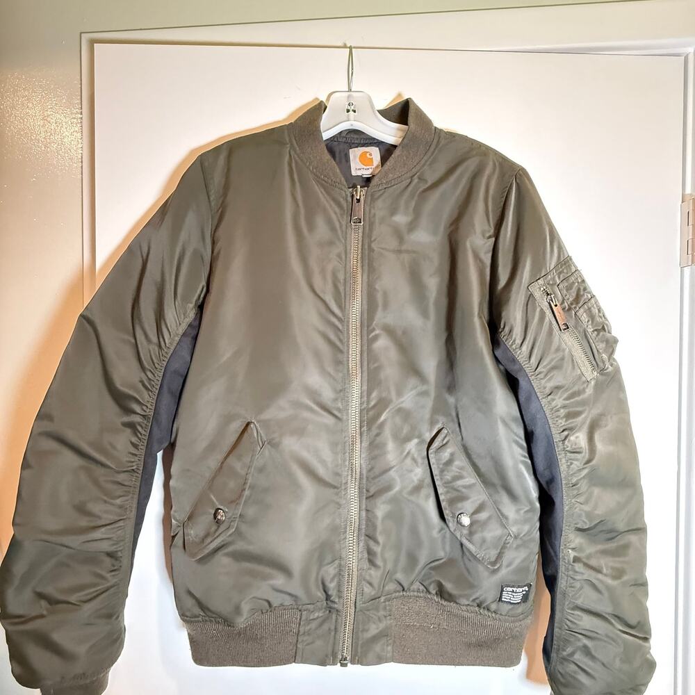 Carhartt WIP Ashton Bomber Army Green Size S